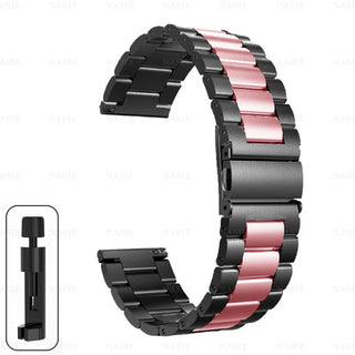 Premium Stainless Steel Watch Band for Fitbit Versa 2 – Adjustable Metal Strap