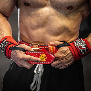 Pro Supps Leather Weight Lifting Belt
