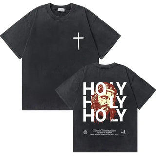 Christian Wear Oversized Washed T-Shirts
