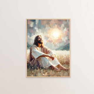 Faith-Inspired Shepherd Canvas Wall Art – Inspirational Christian Decor