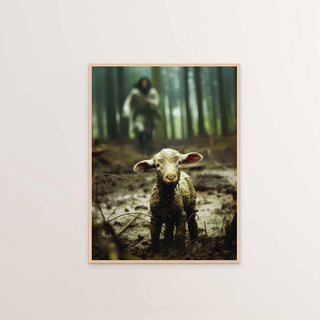 Faith-Inspired Shepherd Canvas Wall Art – Inspirational Christian Decor