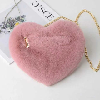 Love Plush Heart-Shaped Bag