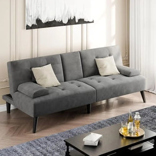 Futon Sofa Bed – 3-in-1 Foldable Couch & Reclining Sleeper