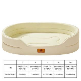 Waterproof Orthopedic Foam Dog Bed