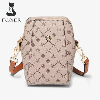 FOXER Leather Women's Crossbody Messenger