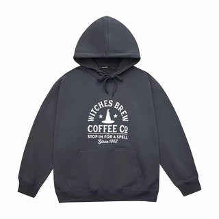 Witches Brew Coffee Co. Hoodie – Women’s Casual Fit Autumn/Winter Pullover