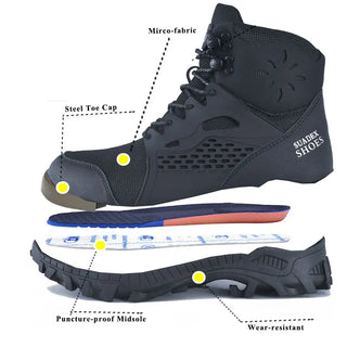 SUADEX S1 Safety Boots - Built for Strength, Designed for Comfort