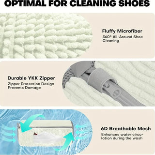 Reusable Washing Machine Shoe Cleaning Bag – Protect & Refresh Your Sneakers with Ease