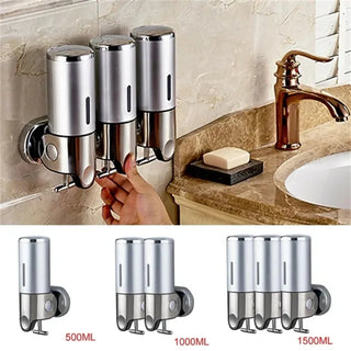 Wall Mount Bathroom Liquid Soap/Shampoo Dispenser