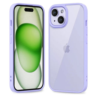 Colored Bumper Clear Shockproof iPhone Case