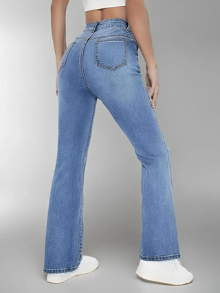 LEEYOVEE High-Waist Slimming Jeans