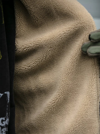 Vintage Polar Fleece Jacket – Men’s Thick Winter Warm Coat