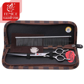 Fenice Stainless Steel 7/7.5/8 inch Pet Hair Trimmers