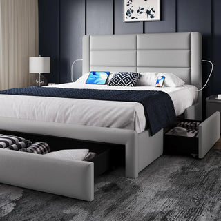 TechLuxe Storage Bed