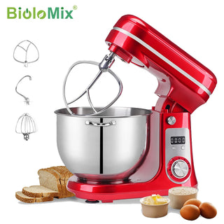 BioloMix 6Liter Kitchen Food Stand Mixer,