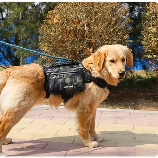 Oxford Dog Backpack for Large to Medium Dogs