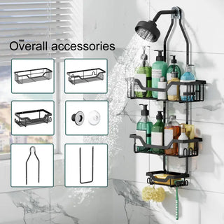 Anti-rust Shower Rack with Quick Drainage