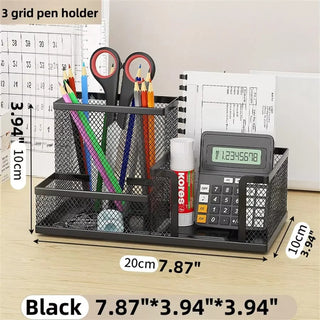 Pro 3-Compartment Desk Organizer
