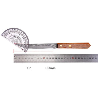 XUANTENG Damascus Steel Steak Knife – Handcrafted Precision for Every Meal