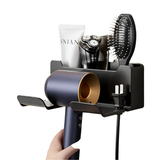 AeroHold Wall-Mount Bathroom Organizer Set