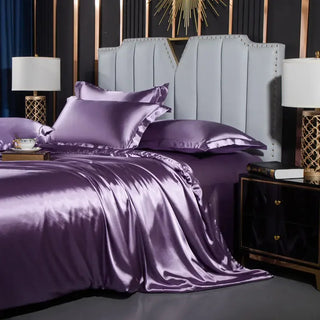 SINONICS Silk Bedding Set