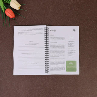52-Week Bible Study Planner Notebook – Guided Scripture Reading, Prayer & Faith Growth Journal