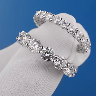 Luminous Eternity Row Ring GRA Cert