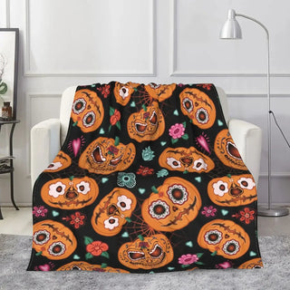 Halloween/Fall Throw Blanket