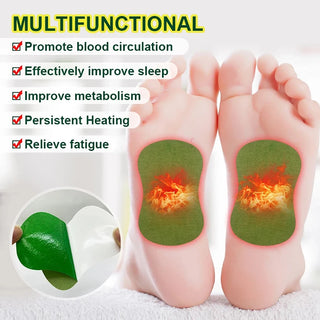 12 Pads/ Natural Herbal Wormwood Artemisia Feet Detox Foot Patches