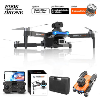 2024 New E99S Brushless Drone 8K HD Dual Camera