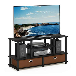 Black Contemporary Media Console