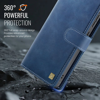 Detachable 2-in-1 Leather Wallet Case for Samsung Galaxy – Magnetic Card Holder, Kickstand & MagSafe-Compatible Design