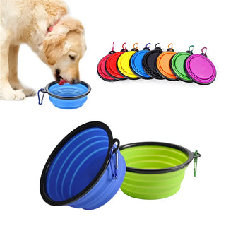 Woof! 350ml Folding Collapsible Water/Food Bowl