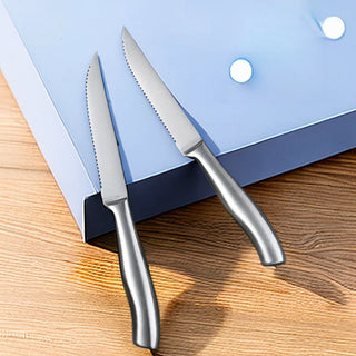 ALLWIN Full Steel Steak Knife Set