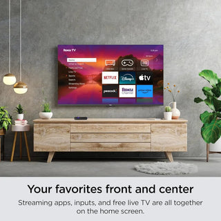 55-Inch Select Series 4K HDR RokuTV with Roku Enhanced Voice Remote
