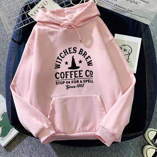 Witches Brew Coffee Co. Hoodie – Women’s Casual Fit Autumn/Winter Pullover