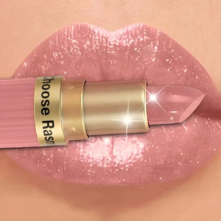 Pearlescent Pink Glitter Velvet Lipstick, Metallic Matte Shimmer Diamond Lip Color, Waterproof-Style Long-Lasting Women’s Makeup Cosmetic