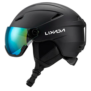 LIXADA Integrated Ski & Snowboard Helmet with Removable Visor Goggles