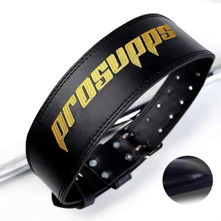 Pro Supps Leather Weight Lifting Belt