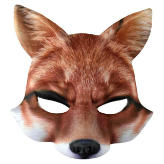 Animal Mask 3D Realistic Half Face Mask – Perfect for Halloween, Cosplay & Parties!