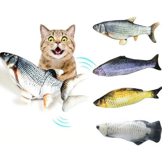 Simulation Electric Fish Cat Toy