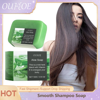 OUHOE Aloe Skin and Hair Nourishing Soap Bar