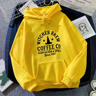 Witches Brew Coffee Co. Hoodie – Women’s Casual Fit Autumn/Winter Pullover