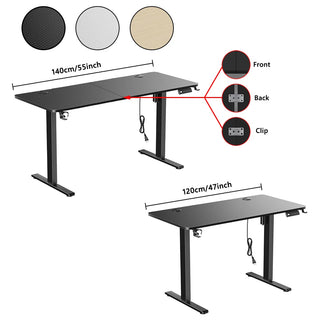 Height Adjustable Desk Dual Motor Standing Computer Desk