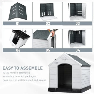 WeatherGuard Comfort Kennel Dog House