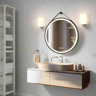 LUVODI Eclipse Round LED Bathroom Mirror