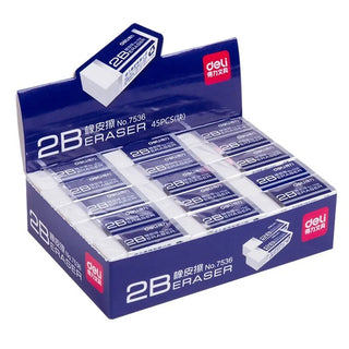 Deli 4pcs Eraser 2B Rubber