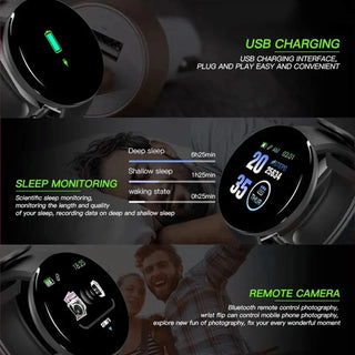 New D18 Multifunctional Smart Watch