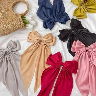 Two-layer Bowknot Streamer Hairpin