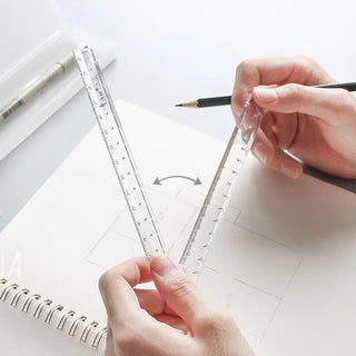 MOHAMM 1pc Folding Acrylic Ruler